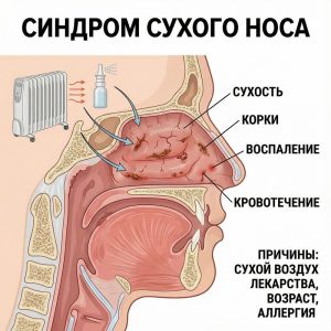 Синдром сухого носа